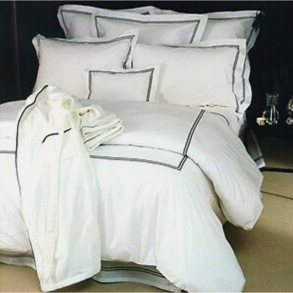 Frette bed skirt